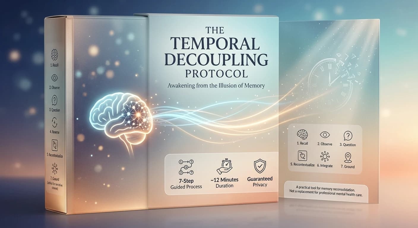 The Temporal Decoupling Protocol: a 7-step guided experience, about 12 minutes